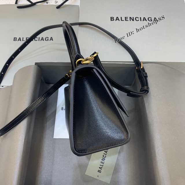 Balenciaga專櫃新款mini號手提肩背女包原單沙漏包 巴黎世家平紋字母塗鴉沙漏包 fyj1392